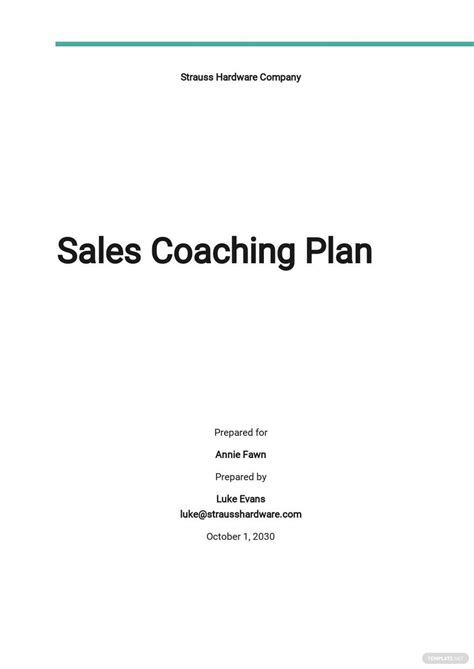 free sales coaching templates.